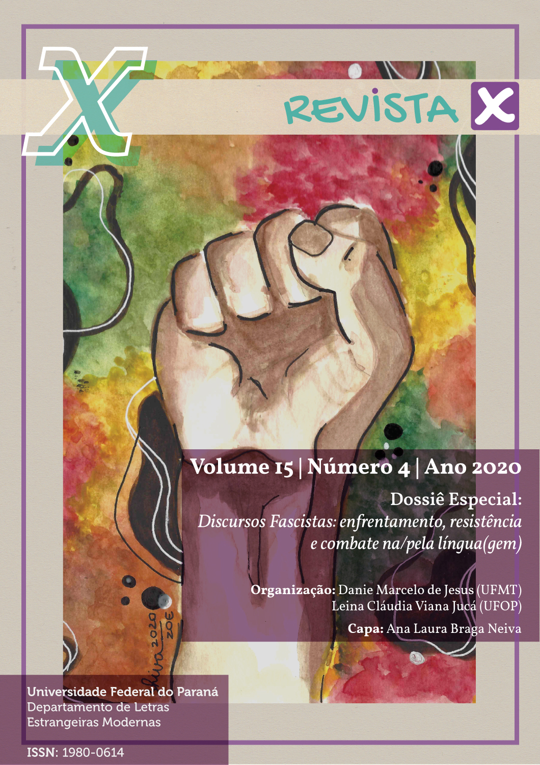 Capa: Revista X