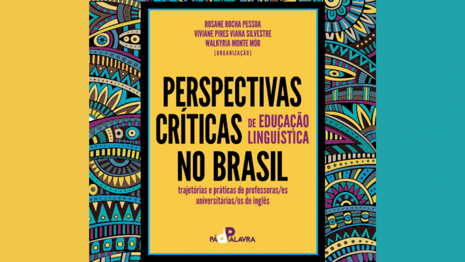 Capa do livro Perspectivas Críticas de Educação Linguística no Brasil